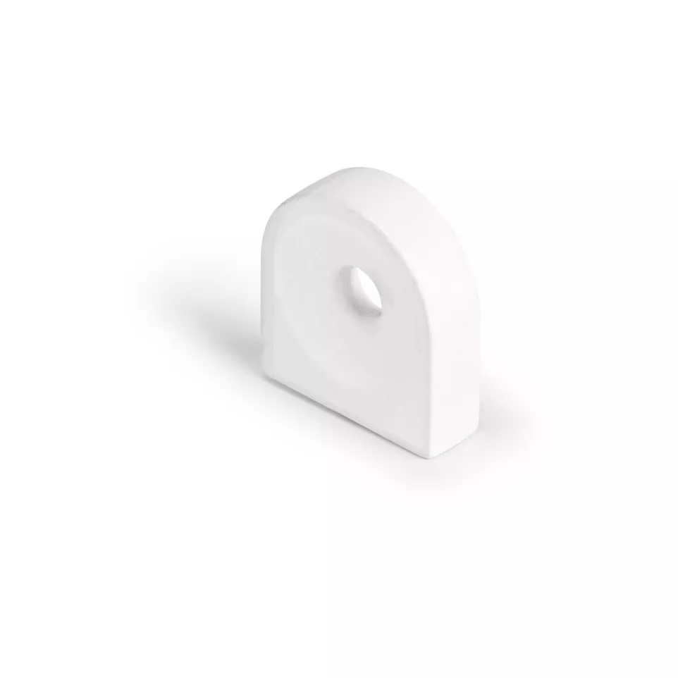 Matte White Circle Knob 25x27mm per...