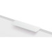 Handgreep Synthese 32mm mat wit / pce