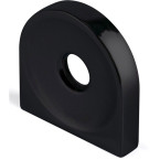 Knop Cirkel zwart mat...