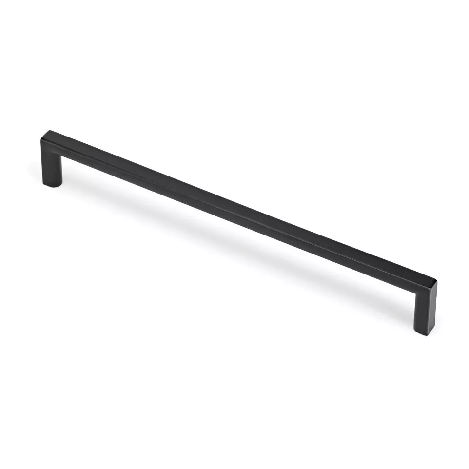 Poignée Basic 90° 256mm noir mat / pce