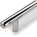 T-greep Ø 12x96mm Chroom / pce
