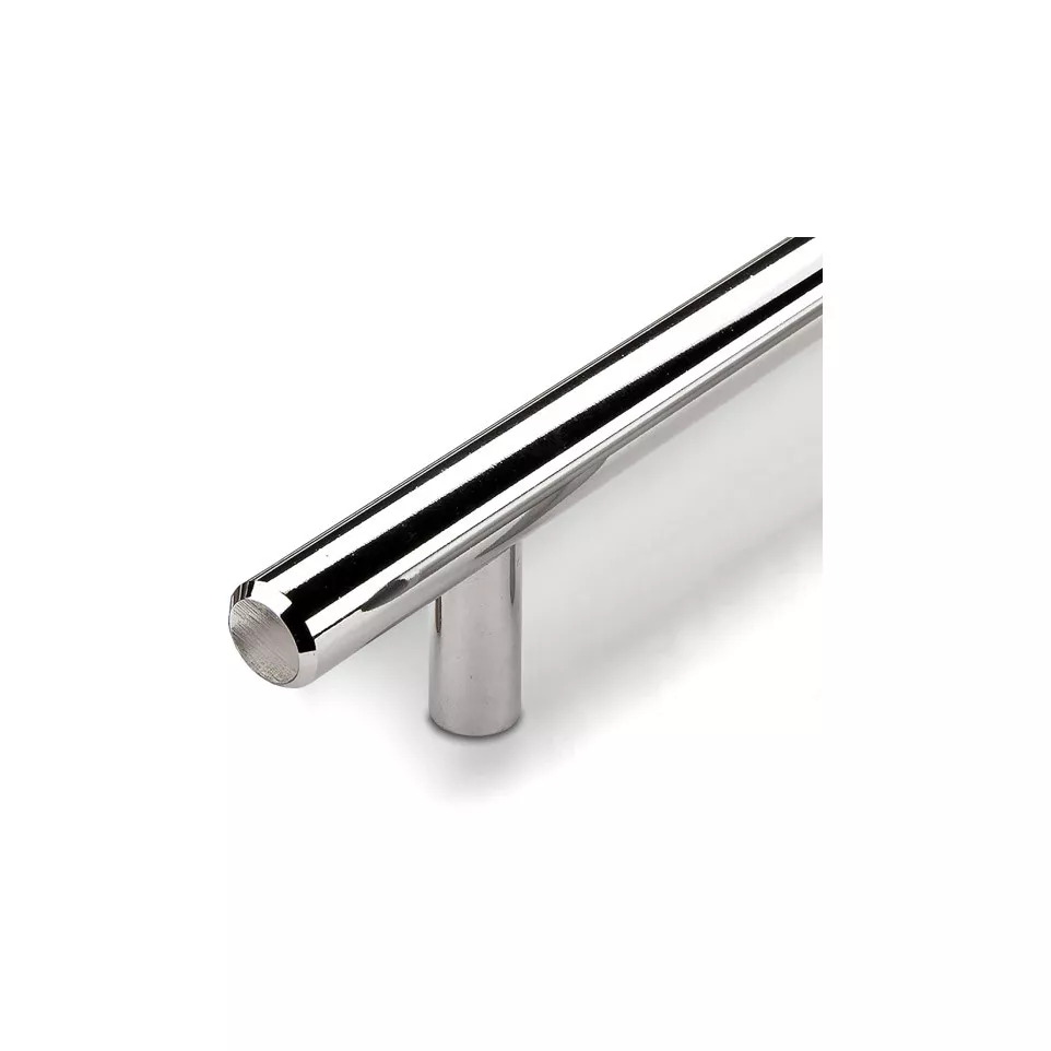 T-greep Ø 12x96mm Chroom / pce