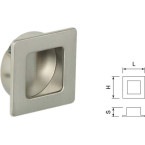 Square Satin Nickel Bowl...