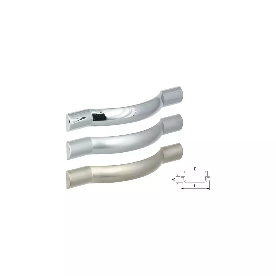 Decorative Handle 128mm Satin Nickel...