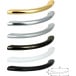 Matte Chrome Bow Handle Ø9mm 128mm / pc