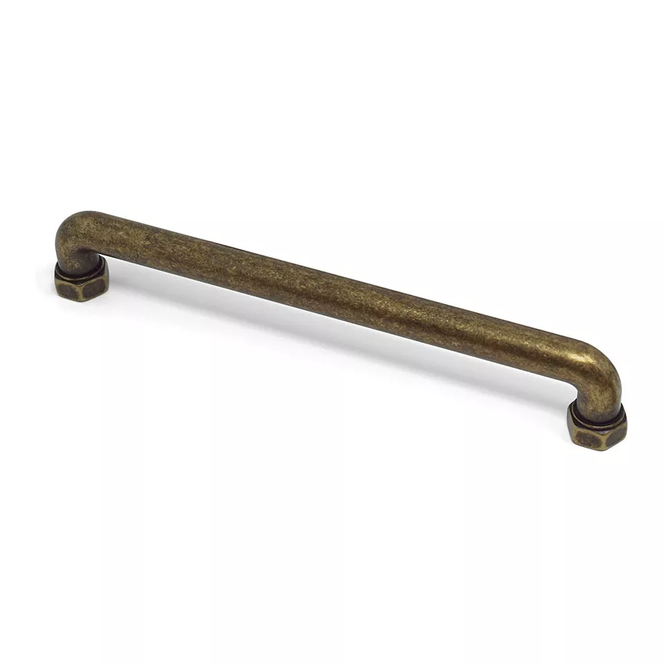 Aged Bronze Industrial Tube Handle...