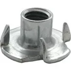 Zinc Plated M5 Pronged T-Nut Pack of 200