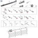 Stainless Steel Fork for 3.2mm Cable 316 / pc