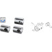 Double Flat Stainless Steel 316 Handrail Bracket Ø12mm per piece