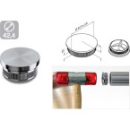 Flat End Cap for Ø42.4mm...