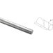 Solid 304 Stainless Steel Brushed Round Bar Ø14mm Length 3m per 3m