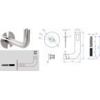 Wall Handrail Bracket...
