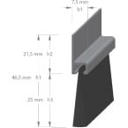 Aluminium profiel met...