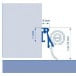 Plinthe automatique ELLEN PORT-O-MAT 2 1030mm / pce