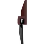 Profil PVC avec brosses GEZU KH3 pour bas de porte 950mm brun / pce
