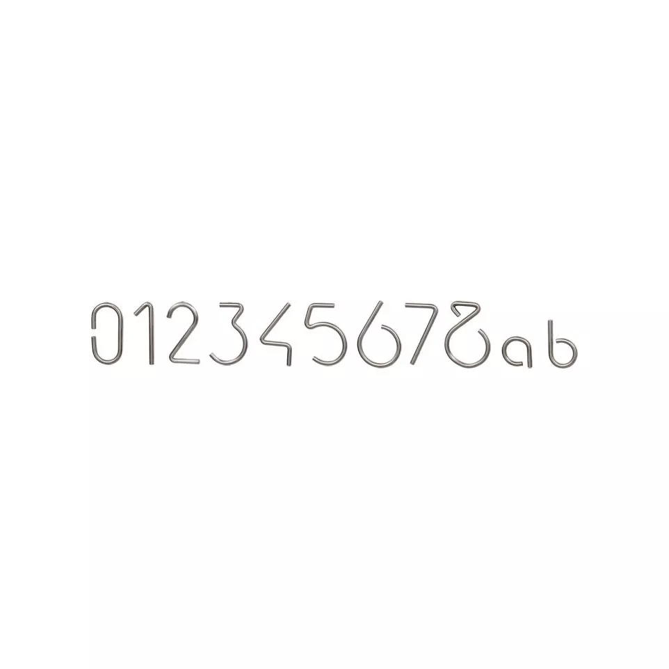 Round Stainless Steel House Number...