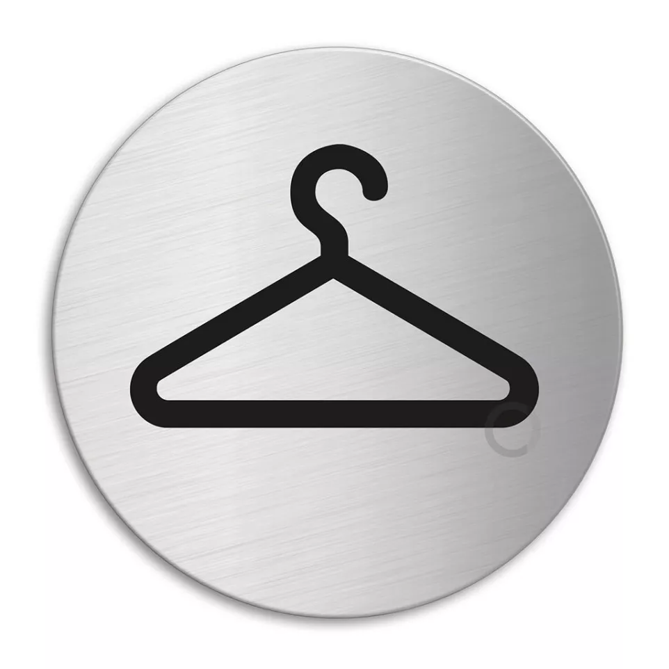 Zelfklevend pictogram "Garderobe"...