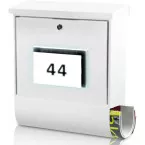 BURG-WÄCHTER Malaga 4400 Stainless Steel Letterbox / pc