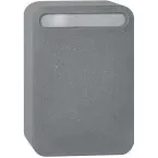 Boite aux lettres Serafini Concret beton gris anthracite / pce