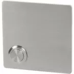 Square Stainless Steel Doorbell Button 80x80mm remote button / pc