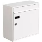 Boite aux lettres Fargo avec clapet blanc blanc / pce