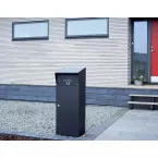 Boîte à colis Bjorn Parcel S Led noir / PCE
