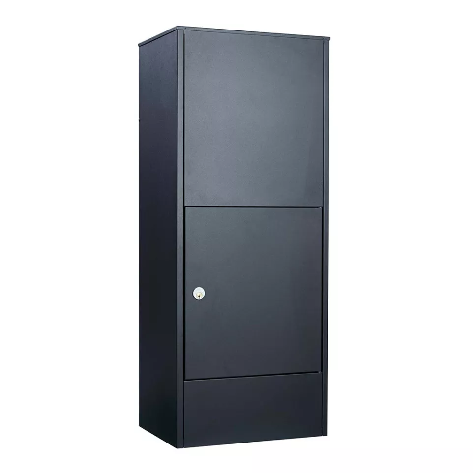 Pakketbrievenbus Allux 800S-B zwart /...