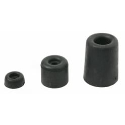 Black Rubber Door Stop / pc