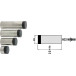 Stainless Steel Cylindrical Wall Door Stop 80 x 30mm / pc