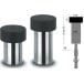 Arrêt de porte universel TL0705, h=37 / Ø25 /Ø35mm inox / pce