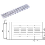Grille de porte Renson 381...