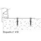 Doguet 418 Aluminum Clip...