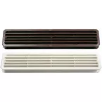 Double Brown PVC Door Grille / pc