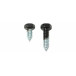 Black PVC Coach Screw HGD 8 x 30mm / pc
