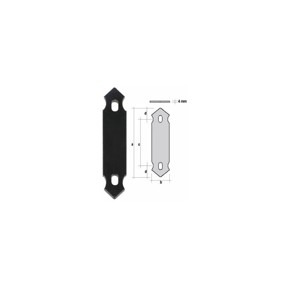 Contre-penture pour pentures en T HGD...
