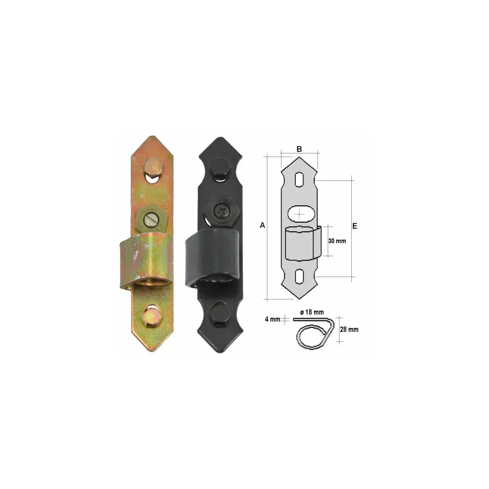 Left Black Plastic Hinge to Be...