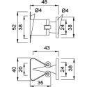 KWS shutter stopper per piece