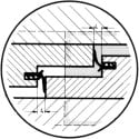 Gretsch-Unitas GU934/937 Perimeter Seal for Lift and Slide Doors P743 (per 100m) / 100m