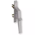 Argenta 520 Silver Window Cremone Handle with Double Fork for Wooden Frame / pc