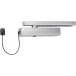 Geze TS 5000 E-FS Door Closer with Freeswing Arm Silver (standard installation) / pc