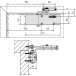 Deurdranger Geze TS 1500 zonder arm zilver / pce