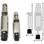 Cale-portes de 180mm en inox Look & Lock / pce