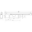 Deurdranger Dorma TS 98 XEA NL 1-6 zonder arm wit 9016 / pce