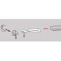 Dorma soft opening restrictor voor TS 90 Impulse / pce