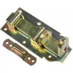 Verrou plat à rouleaux porte-cadenas bichromaté 200x78mm / pce