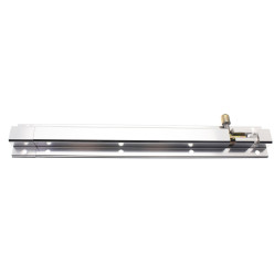 Verrou de box en aluminium 250x40mm / pce