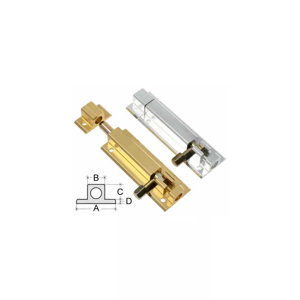 Aluminum Box Lock 150x29mm / piece