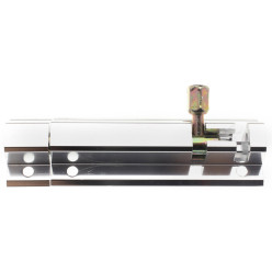Verrou de box en aluminium 80x29mm / pce