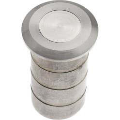 Gâches de sol à sceller en inox Ø13mm / pce