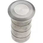 Gâches de sol à sceller en inox Ø13mm / pce